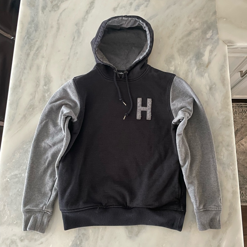 The Hundreds Quentin Heavyweight Pullover Hoodie Jacket Black